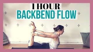 1 Hour Backbend Yoga - Vinyasa Yoga for Spine Flexibility & Strength