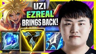 UZI BRINGS BACK HIS ICONIC EZREAL! - Uzi Plays Ezreal ADC vs Draven! | Season 11