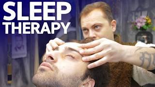 ASMR | Turkish Barber ASMR Head Massage On Long Hair Male Customer