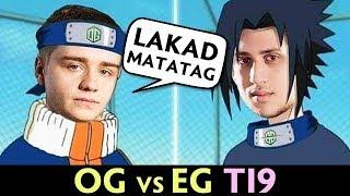 OG just HAVING FUN vs EG — make TI9 look like PUB