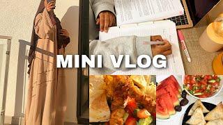 Silent vlog | Clean with me,  Studying, Ramadan, Cooking Somali food for iftar, NO MUSIC