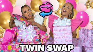 HUGE TWIN SWAP BIRTHDAY GIFTS!!!