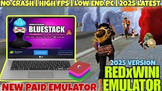 New RedxWini No Crash Emulator For Low End 2gb Ram Pc | best emulator for low end pc #freefirepc