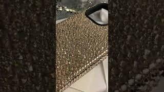 Gold crystal phone case #sparklyphonecase #luxurygifts  #diamondphonecase #swarovskiphonecase