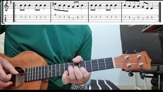Way Back Then (Squid Game) - Easy Beginner Ukulele Tab With Playthrough Tutorial Lesson