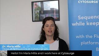 FluidFM Conference 2024 - Promo Video from Dr. Maria Milla, Head of Applications at Cytosurge