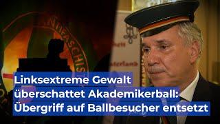 Linksextreme Gewalt überschattet Grazer-Akademikerball: Übergriff auf Ballbesucher entsetzt