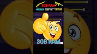 3gb ram best sensitivity in free fire | 3gb ram free fire setting | 3gb ram sensitivity in free fire