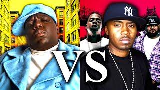 The Notorious B.I.G. Vs. Nas, JAY-Z, Wu-Tang, Big L, Roots etc - Beef Analysis [King Of New York]