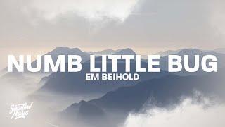 Em Beihold - Numb Little Bug (Lyrics) “do you ever get a little bit tired of life”