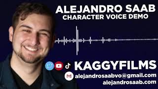 Alejandro Saab - Character Voice Demo