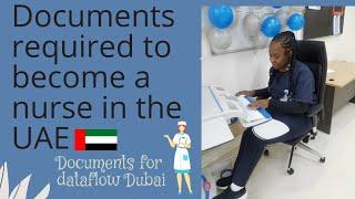 Documents require to become a nurse in the UAE