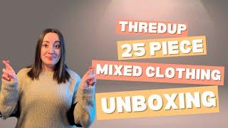 Thredup 25 Piece Women's Mixed Clothing Part 1