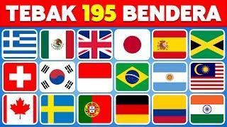 Tebak 195 Bendera Negara Di Dunia Dalam 3 detik | Tebak Bendera Negara 2024