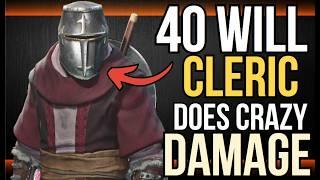 40 Will DPS Cleric is BROKEN | Dark and Darker