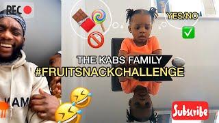 MALIYA KABS DOES THE FRUIT/SNACK CHALLENGE
