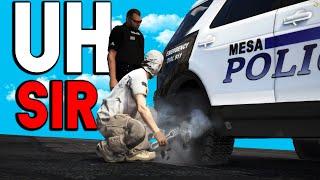 EATING POLICE CAR TIRES! | GTA RP