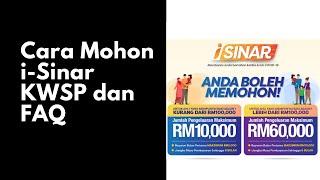 Cara Permohonan i-Sinar KWSP dan FAQ i-Sinar