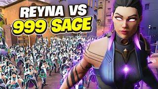 1 REYNA VS 999 SAGE | Valorant