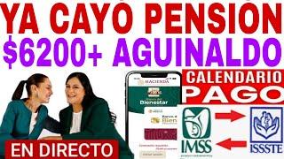 LLEGO AUMENTO ADULTOS MAYORES IMSS ISSSTE ADULTOS MAYORES 65 Y DISCAPACIDAD 1 ENERO