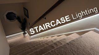 EASY Motion Activated Staircase Lighting - NO PROGRAMING!!!