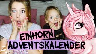 WIR PACKEN DEN EINHORN-ADVENTSKALENDER AUS | 2017