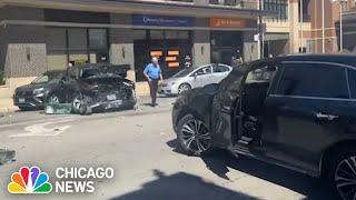 Multiple injured after CTA bus crashes into numerous vehicles in Bridgeport