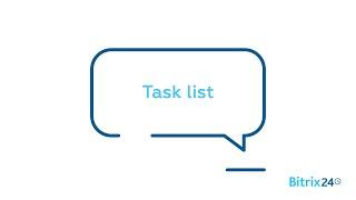 Free task management - Task list | Bitrix24 Tasks