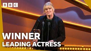 Sarah Lancashire wins Leading Actress for Happy Valley | BAFTA TV Awards 2024 - BBC