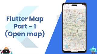 How to open map in Flutter:- Part -1 (Flutter Nik)