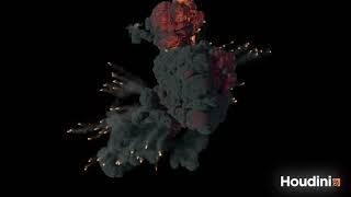 HOUDINI PYRO TRAIL EXPLOSION