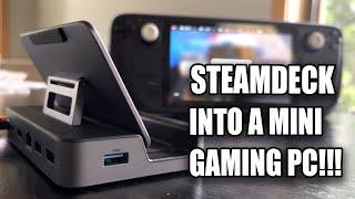 Turn Your Steam Deck into a Mini Gaming PC! Baseus SteamDeck Dock Review