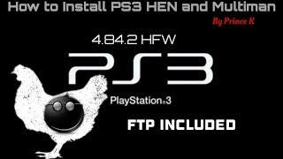 How to Install PS3 HEN and Homebrews on 4.84.2 HFW