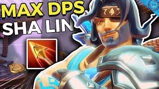 MAX DPS SHA LIN! THIS CHAMPION IS A BEAST! Recurve Sha Lin Gameplay (Paladins 1.6)