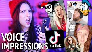 Reacting to Voice Impressions on TikTok 2