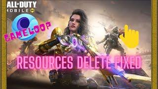 GAMELOOP RESOURCES DELETE FIXED IN 1 MINUT 