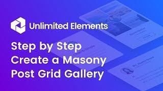 Masonry Post Grid Widget for Elementor