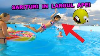 PROVOCĂRI LA PISCINĂ Distractie maxima la VARA VARA Aquapark  Ciao Patricia vlog pentru copii