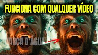 COMO REMOVER MARCA D'ÁGUA DE QUALQUER VÍDEO/FOTO "FICA PERFEITO" (Capcut Davinci After Photoshop IA)