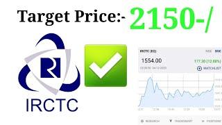 IRCTC Share !! Target Price:  2150 !!  Complete Analysis 2021