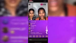 TIAHRA NELSON INSTAGRAM LIVE (FUNNY MOMENTS) PART 1