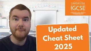 iGCSE 0580 Maths 2025 Cheat Sheet Updated: What You Need To Know