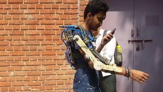 Robotic Exoskeleton Arm | Best B.Tech Project* 2017,IIT Kanpur