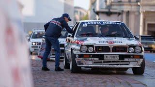 130 Lancia Deltas in Turin with Miki Biasion