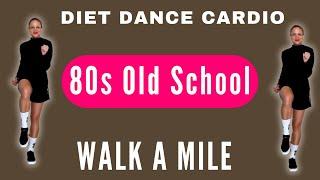 Burn Fat Walking Workout  20 minute 80s Disco  KNEE FRIENDLY NO JUMPING Low Impact CARDIO LISS