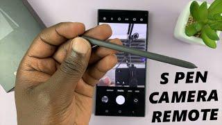 Samsung Galaxy S24 Ultra: How To Use S Pen as Camera Remote