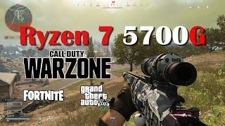 Running COD Warzone with a Ryzen 7 5700G. IMPRESSIVE!!!