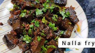 | Nalla fry | non-veg special | snack type | fry type | quick recipe |