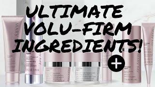 Mary Kay TimeWise Repair® Ultimate Volu-Firm® Set Ingredients!