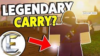 LEGENDARY CARRY FASTEST WAY TO LEVEL! - Roblox Dungeon Quest (Fast EXP And New Powers)